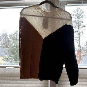 3 tone sweater